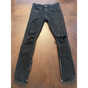 Crysp Denim Pants Black ￼size 30